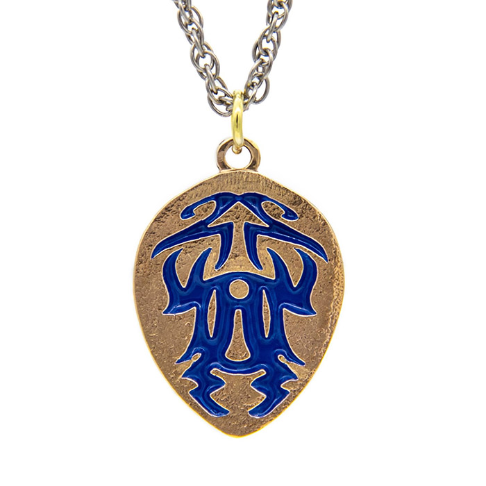 Cobalt Guard Bronze Enameled