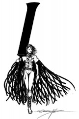 Inkthinker Vin Pre-battle sketch