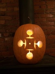 Rao-o-Lantern, white light