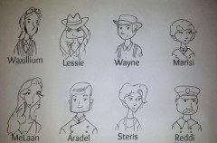 Shadows of Self Cartoon Cast