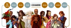 Nine Characters From Eight Shardworlds
