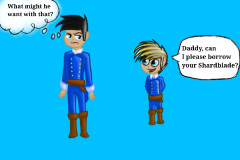 Adolin wants a cookie pt. 2 (he gets it with a shardblade)