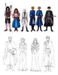 The Way of Kings Characters III (Full Body)