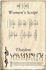 Women's Script & Thaylen