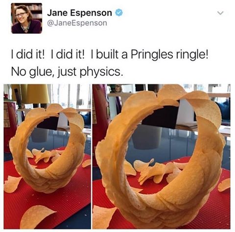 Lashing Pringles Together.jpg