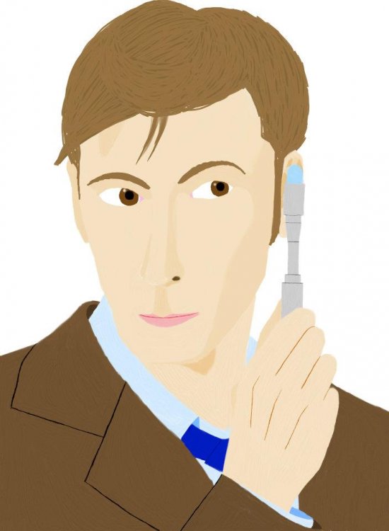 10th Doctor Corel Painter X RealBristle.jpg