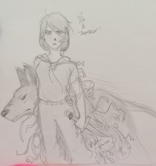 Vin and her Hellhound