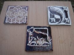 Three tiles