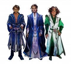 [Oathbringer] Takama design for young Dalinar, Gavilar & Sadeas in flashbacks