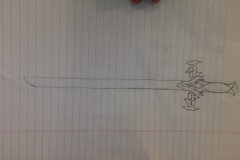 Kaladin Shardblade #1 (Windrunner Glyph Hilt)