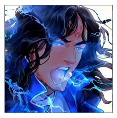 Oathbringer Character Faceshot No.1 - Kaladin Inhaling Stormlight