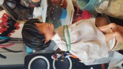 Renarin's hair - - side view