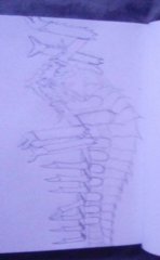 Chasmfiend in Pencil