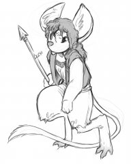 It's Kaladin, but as a Jerboa