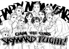 Skyward Flight / Happy New Year 2019