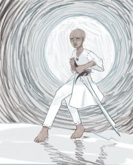 Szeth son son vallano wore white because coloring things in is hard.