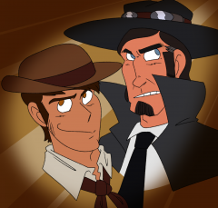 Lupin style Wax and Wayne