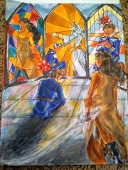 The renarin/ jasnah scene from oathbringer
