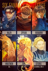Six Fanarts Challenge - Cosmere Version