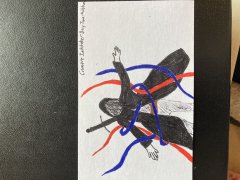 Inktober 2020: Ribbon - Vasher, Awakener