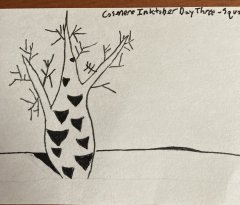 Inktober 2020: Squat - Rosharan Vegetation