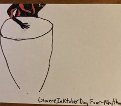 Inktober 2020: Rhythm - Parshendi drums