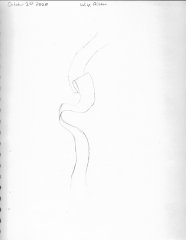 Inktober Day 2: Wisp, Ribbon