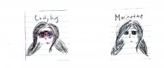 Marinette and Ladybug