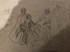 The Well of Ascension Line Art