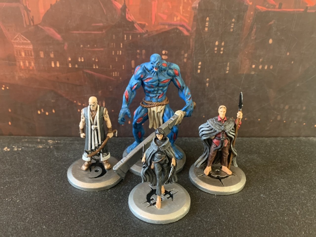 Painted Mistborn Minis