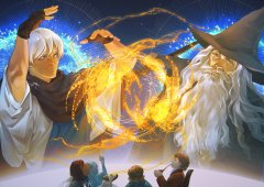 Cosmere x LotR - Hoid vs. Gandalf Fireworks Show