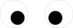 Just my eyes, for editing onto things