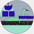 Mint Heron