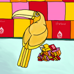 Sunburst Toucan