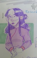 its jasnah, im not sure thats super clear here