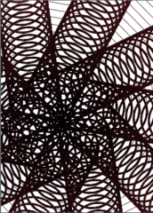 Pinwheel geometric shape