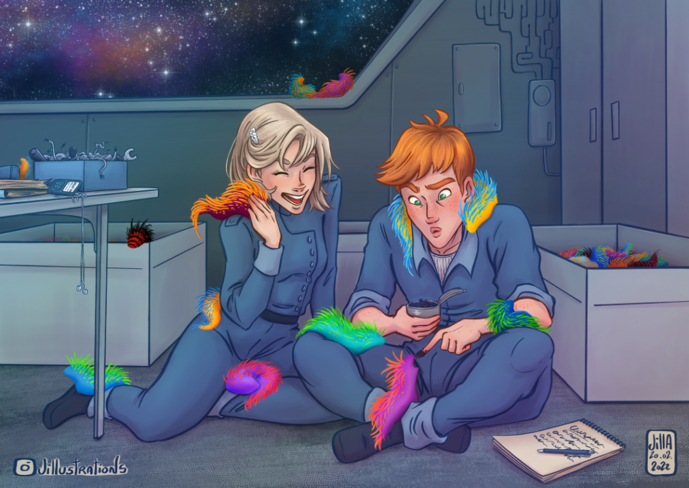 FMandRigFeedingSlugs_JillAndersen_Commission (30%).PNG