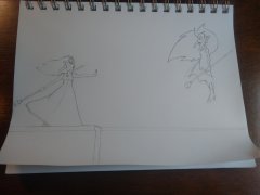 Witches duel