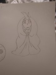 Eda wrapped in blanket