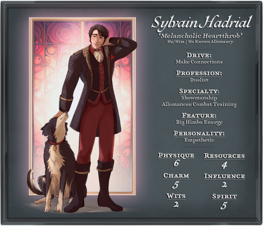 Sylvain Character Sheet v2 ADV.png