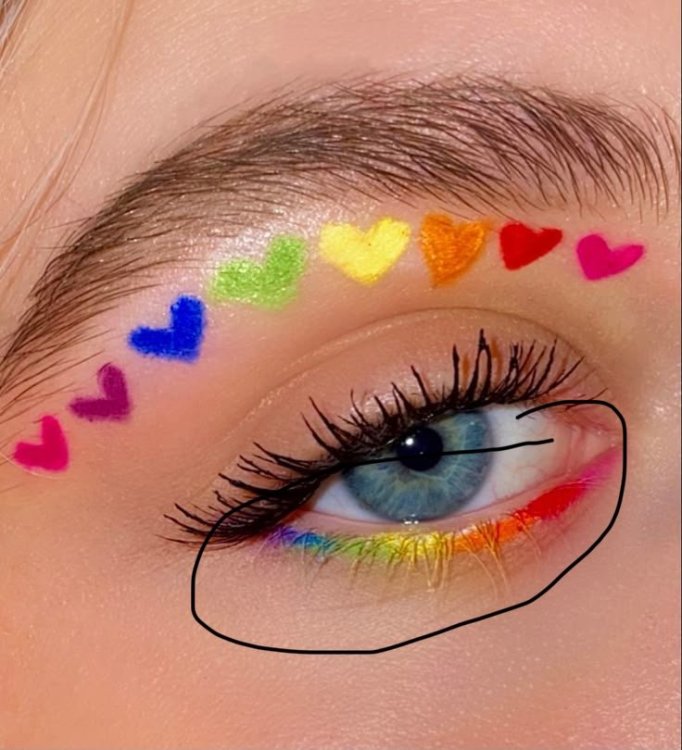 Pride rainbow makeup.jpeg