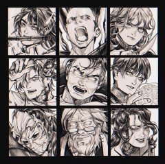 WaT Main Character Sketches