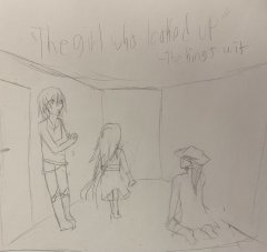 The girl who looked up