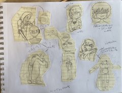 Scrap book style sheet