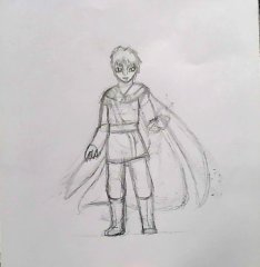 Unfinished Hoid Drawing