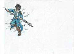(Colored Ver.) Conure's Kaladin Drawing