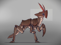 Axehound alternative concept art